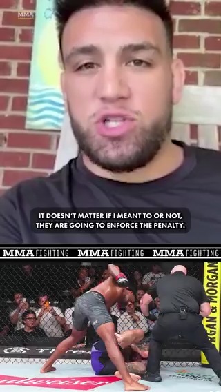 Cody Brundage reacts to controversial loss at UFC Atlanta: "The intentionality of fouls in MMA is the most laughable shit that makes our sport less legitimate than other sports." (🎥 Damon Martin)