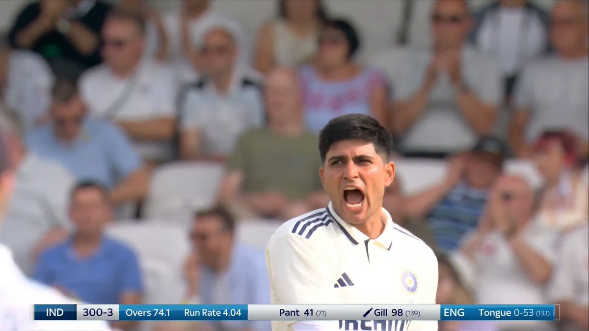 WHAT A WAY TO DO IT! 🙌 Shubman Gill brings up his first century as India Test captain 🇮🇳🚨