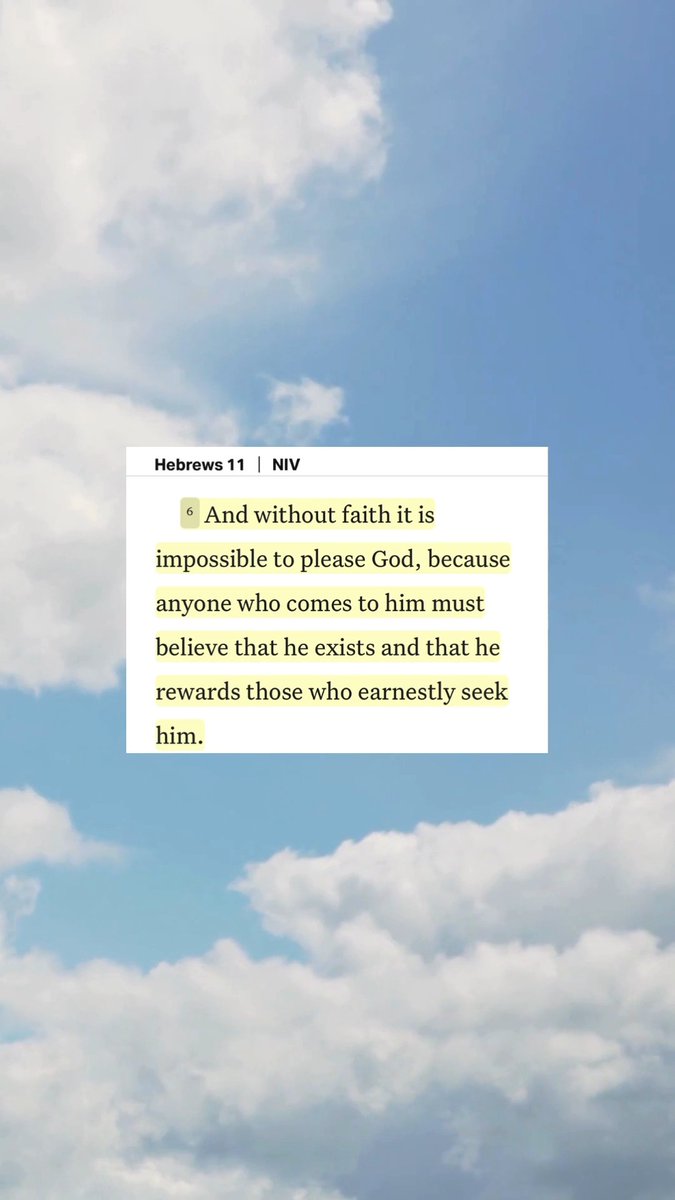 Hebrews 11:6