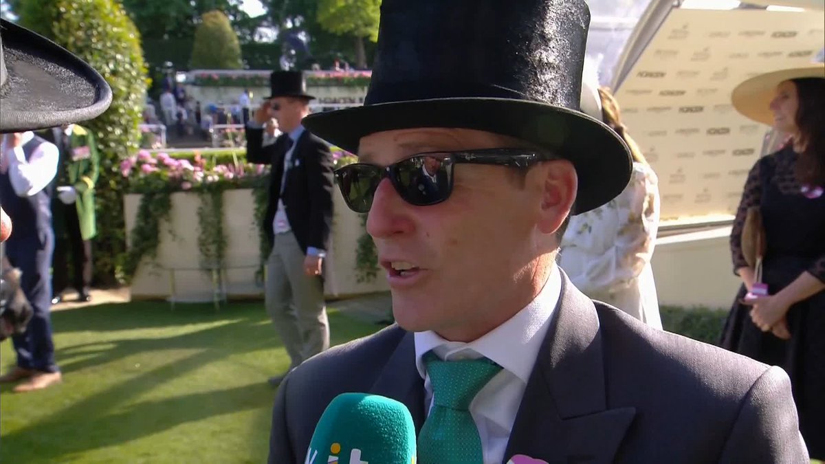 What's more frustrating? Finishing second as a jockey or as a trainer? 😅 Johnny Murtagh speaks following Zahrann's run in the King Edward VII Stakes