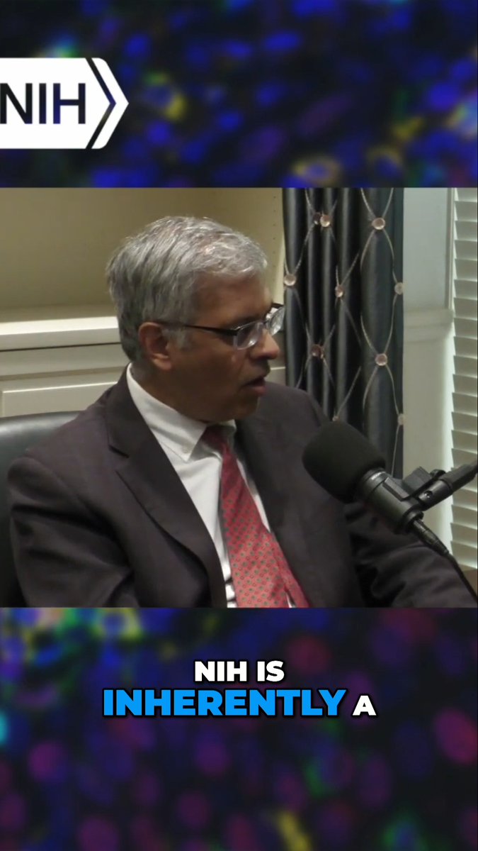 🎙️ “The mission of NIH is non-political.” Jay Bhattacharya, MD, PhD and NIH Deputy Director Dr. Matt Memoli chat about the current state of early-career scientists and the broader scientific community, highlighting the challenges and opportunities shaping the future of biomedical research. Watch the full conversation on the new NIH Director’s podcast, The Director's Desk: