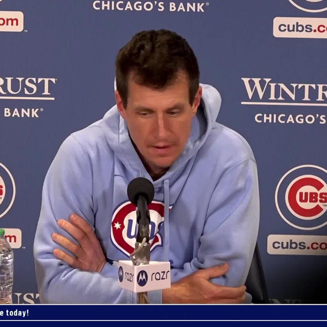 "He asked to be in the lineup cause the wind is blowing out." Craig Counsell on Sammy Sosa returning to Wrigley 😂