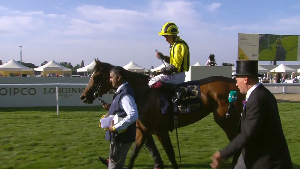 "I've a long way to go before I can repeat what Frankie did" ❤️ Oisín Murphy after his 19th Royal Ascot winner 👏