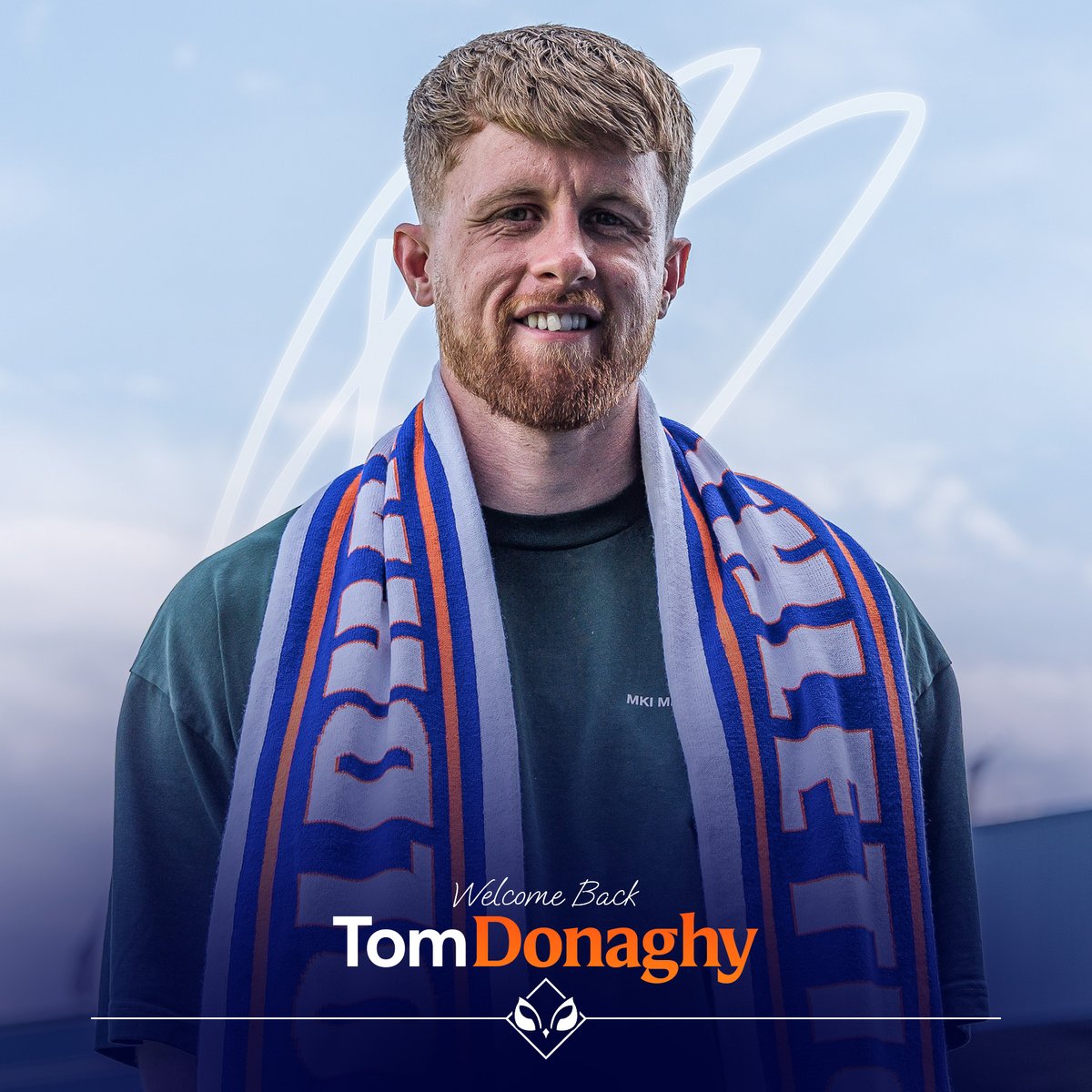 🤝 Tom Donaghy joins until 2027! #oafc