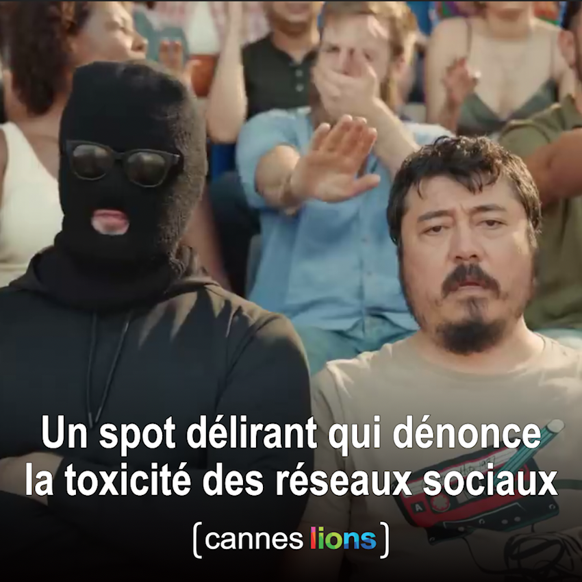 Ou quand les commentaires prennent vie... 😅 Une campagne australienne qu'on a beaucoup aimé cette année et qui vient de remporter un Lion d'Argent aux #CannesLions.