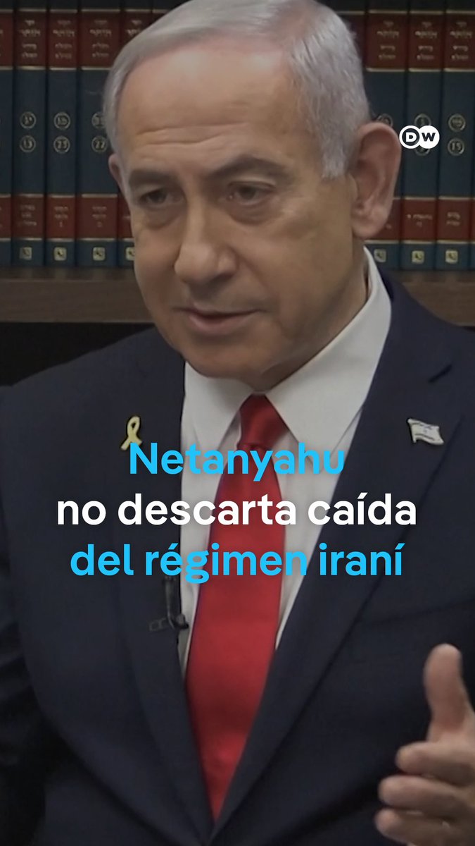 Netanyahu advierte que los ataques podrían desencadenar un cambio de régimen en Irán El conflicto entre Israel e Irán cumple su segunda semana, y el primer ministro israelí, Benjamín Netanyahu, declaró ayer jueves (19 de junio) que el cambio o la caída del régimen iraní no es un objetivo oficial de la campaña militar israelí, aunque podría surgir como consecuencia de esta. #Netanyahu #Irán #Israel #CambioDeRégimen #ConflictoMedioOriente