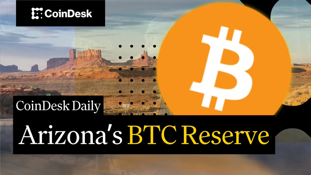 🗞️ Digital assets bounce back as Trump hints at waiting on Iran decision. BTC, ETH, SOL, and XRP all in the green. 🗞️ Arizona's Bitcoin reserve bill passes final Senate vote, allowing the state to hold abandoned digital assets. 🗞️ Warning: North Korean hackers are using fake crypto job listings to install malware and steal crypto keys. Sam Ewen hosts "CoinDesk Daily." 🔗👇 Thank you to Ledn 🤝 for being a sponsor of the CoinDesk media network.