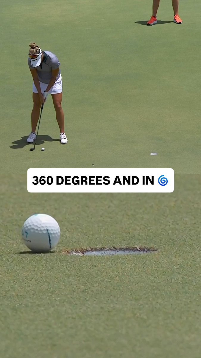 This par putt from Lexi Thompson. 🫨 📺 Golf Channel | KPMG Women's PGA Championship