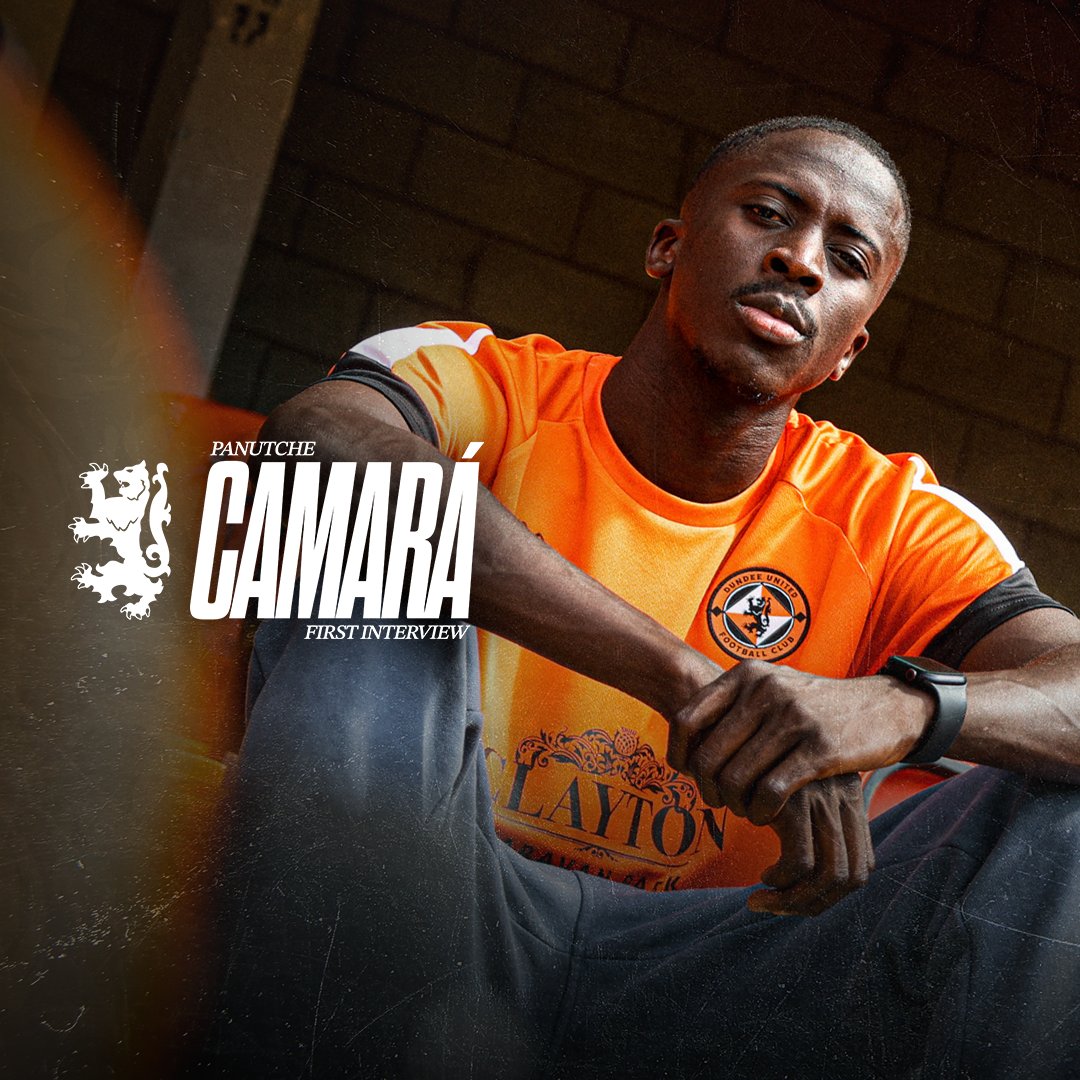 💬 "I've worked so hard to play in a top division - I always give everything. It'll be a new experience to play in Europe but that is a dream for everybody." Panutche camará gives his first interview as a #DUFC player 🗣️ Watch more here! 👇📺