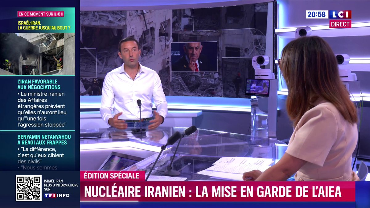 🗣️ Israël-Iran : "les Israéliens peuvent faire en gros 3 ou 4 fois plus à partir du moment où ils vont décider de rentrer dans le jeu" pour Xavier Tytelman ▶️ ✦ Margot Haddad ✦