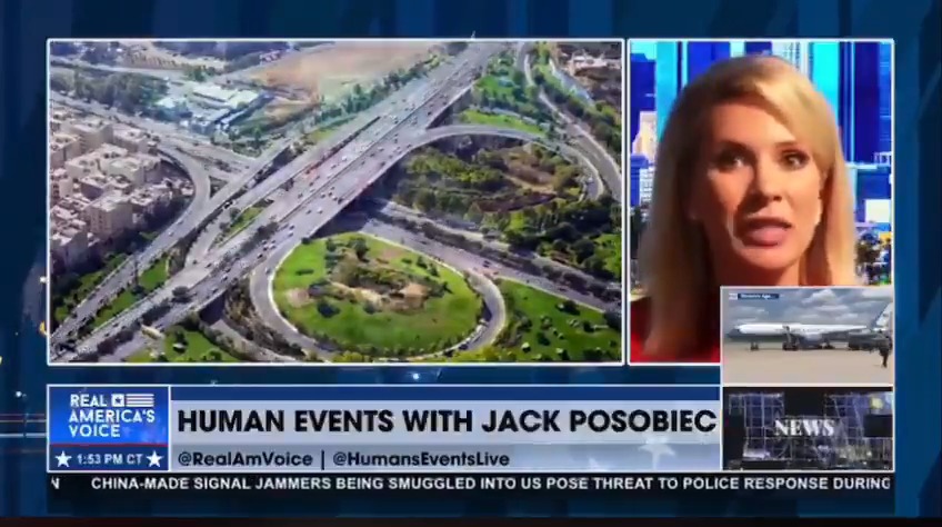 .Caroline Sunshine tells Jack Poso 🇺🇸: "There's no reason for the United States to engage in any kind of regime change in the region. It's really unpopular with the American people."