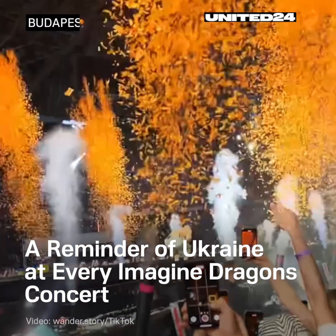 Thank you, Imagine Dragons ❤️ #StandWithUkraine 🇺🇦