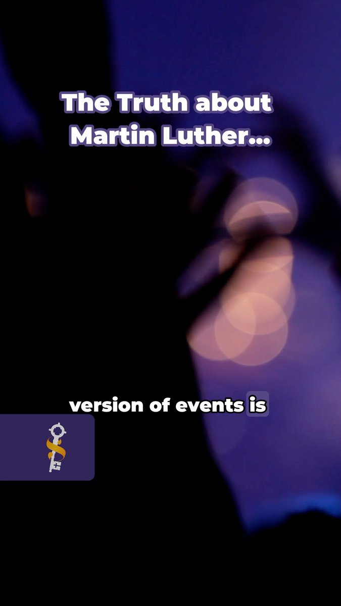 The real truth about Martin Luther... Did you know this?