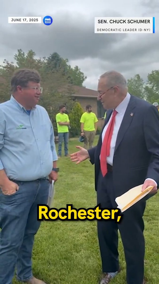 This is Kevin Schulte, CEO of GreenSpark Solar—one of the fastest growing companies in Rochester, NY. Because the Republican Big, Ugly Bill is threatening to end the clean energy tax credits that we delivered: GreenSpark Solar is being forced to lay off staff. Watch his story:
