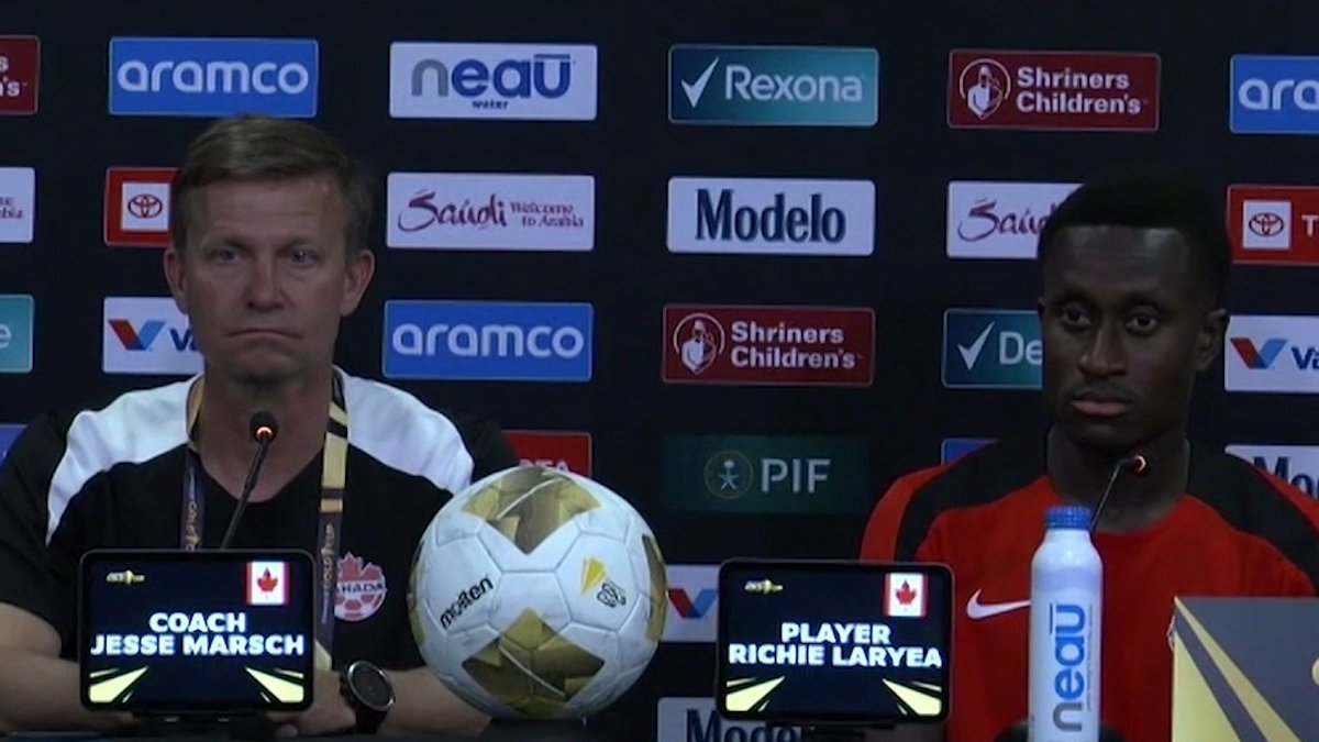 "I think it's a bit insulting to me and to the team." #CanMNT boss Jesse Marsch pushes back on a question about his side perhaps not being able to maintain their style of play from the win over Honduras 👀