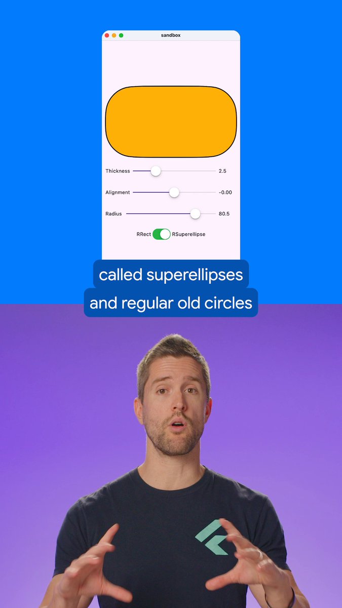 Flutter 3.32 brings big updates to Material and Cupertino Flutter Widgets, including the Squircle! 🤩 Run Flutter upgrade today to get the dozens of improvements.