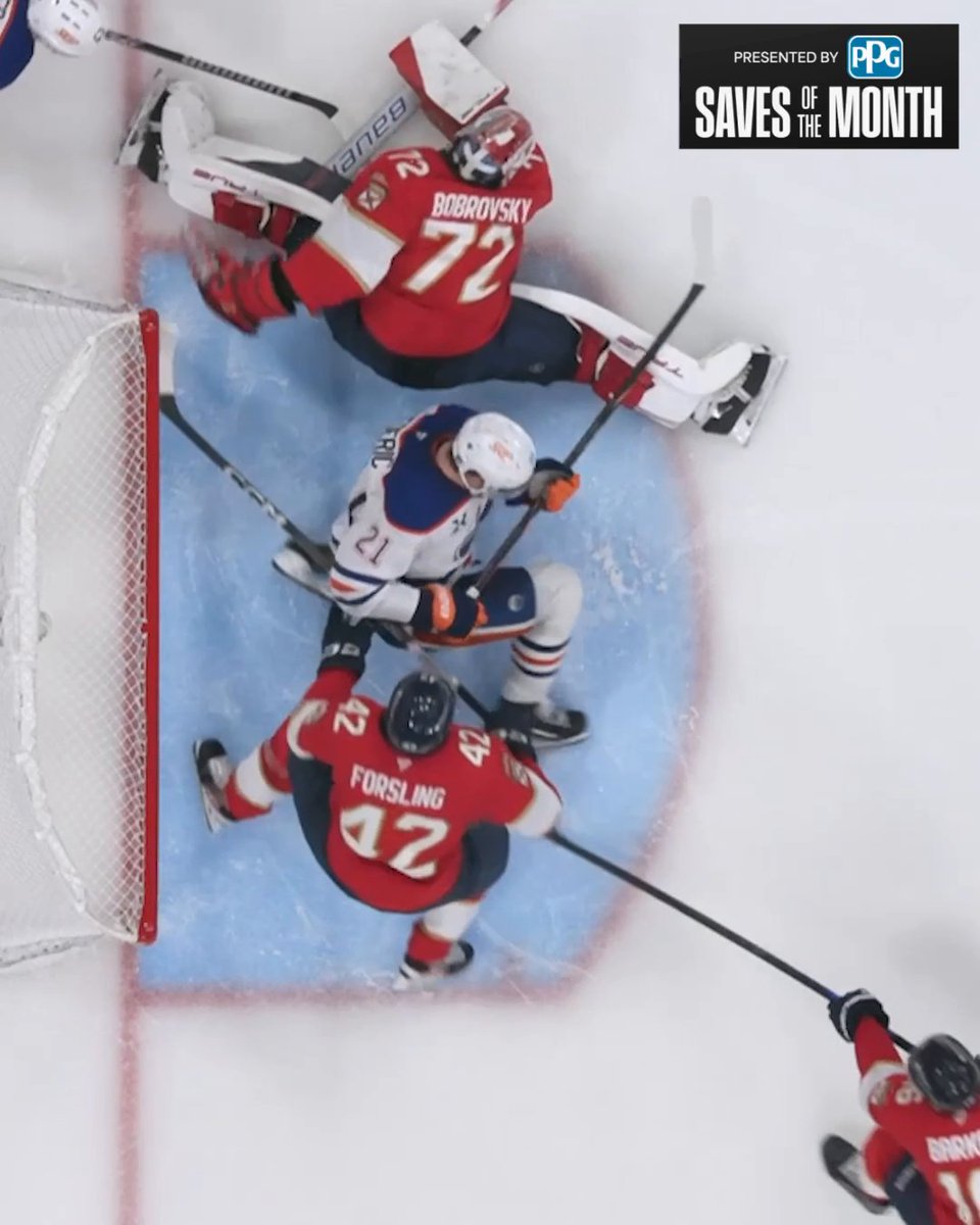 June was the month for some stellar saves! 🧱 #StanleyCup Saves of the Month presented by PPG