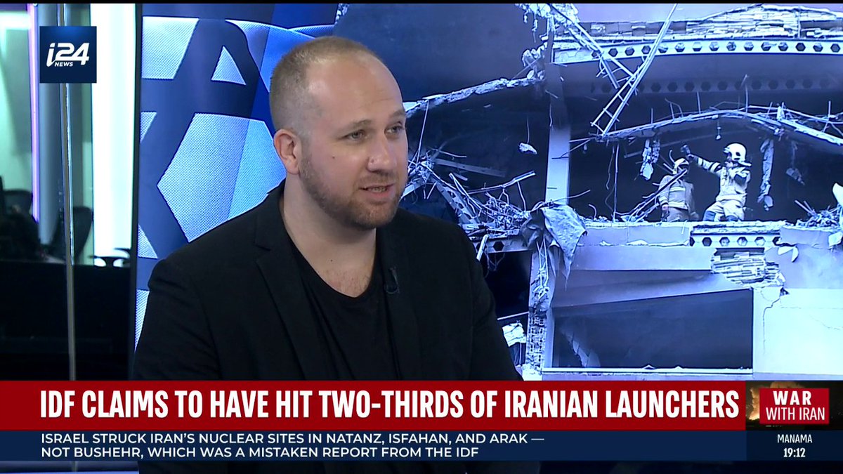 'Not to Iran's advantage at all' One of the huge asymmetries of this war is that the Iranian offensive capability is decreasing with every missile they fire, while Israel's remains at 100%, Yaakov Lappin tells Benita Levin