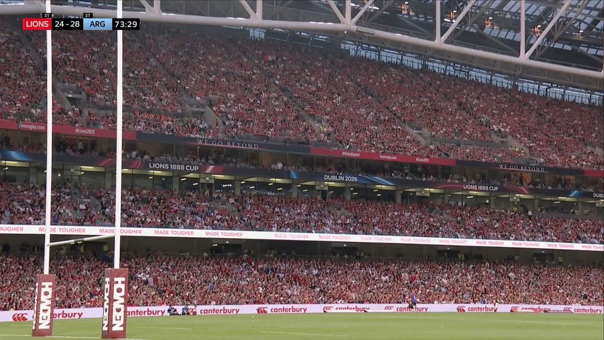 'Fields of Athenry' rings around the Aviva 🟢🎵