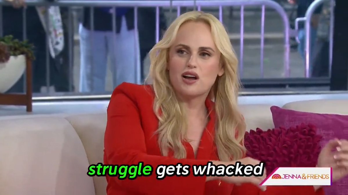 Rebel Wilson got her nose split open in a fight scene… and she’s oddly chill about it😀 #BrideHard #RebelWilson #AnnaCamp #PitchPerfect