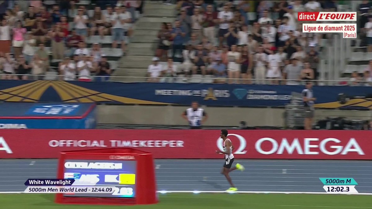 Un deuxième record de France est tombé ! Jimmy Gressier, qui détenait déjà cette marque depuis le meeting de Monaco en juillet 2023, a amélioré de trois secondes son propre record de France du 5 000 mètres.