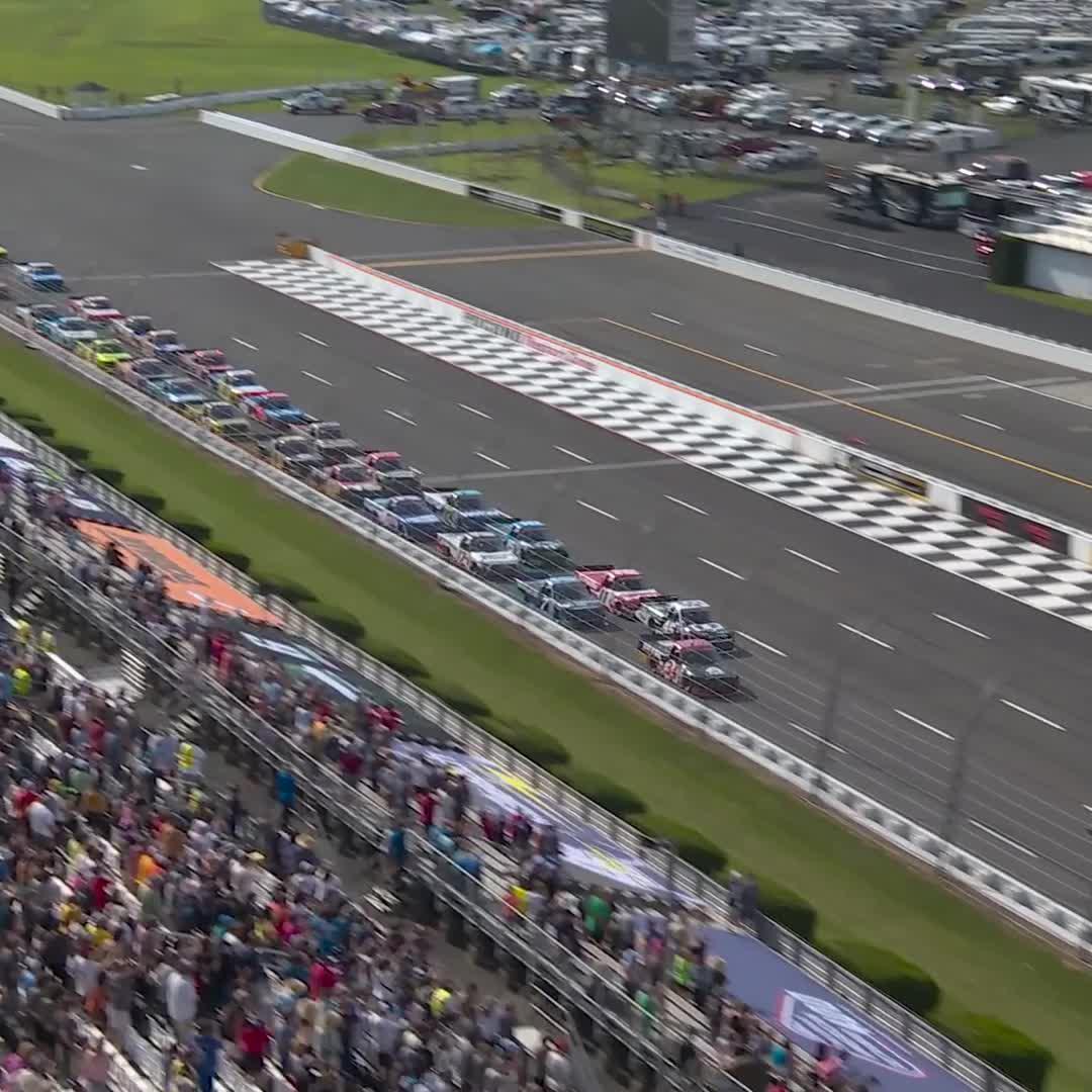Let’s get tricky! The green flag is out and we are live on FS1 from Pocono Raceway.