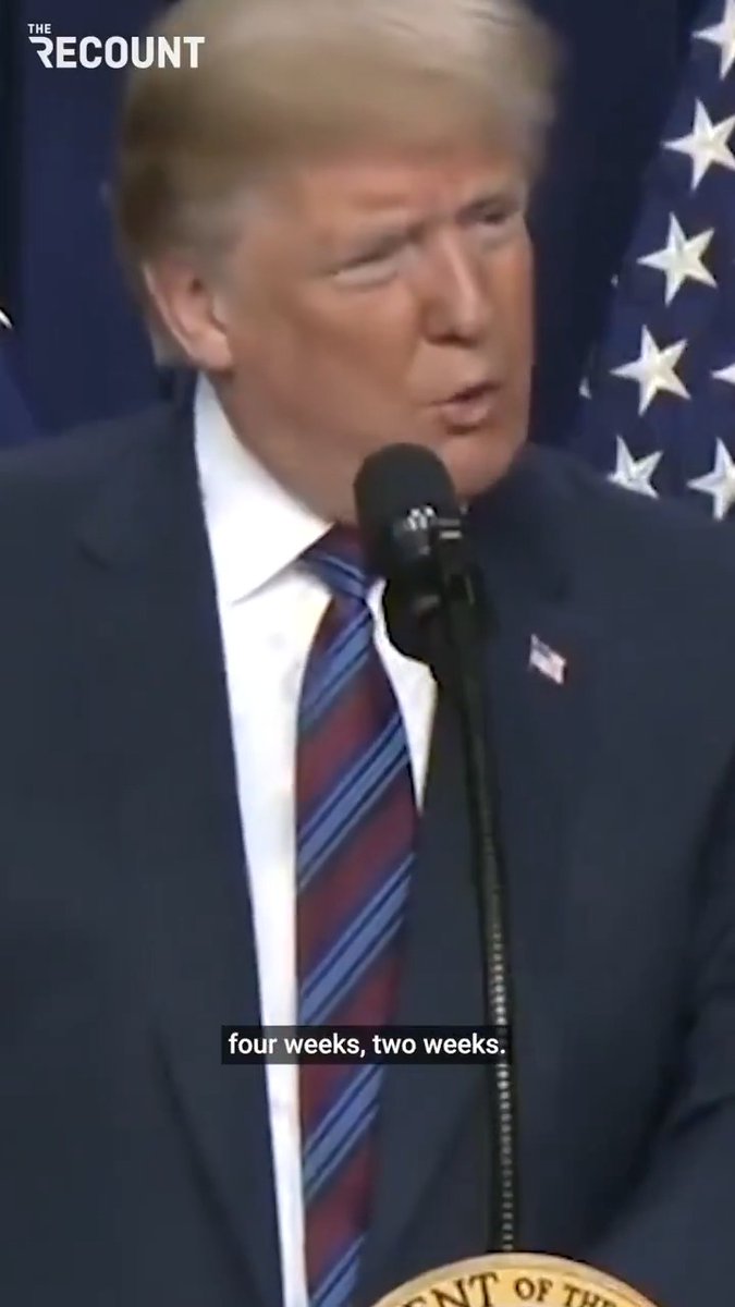 Donald Trump: king of pushing things off by “2 weeks”
