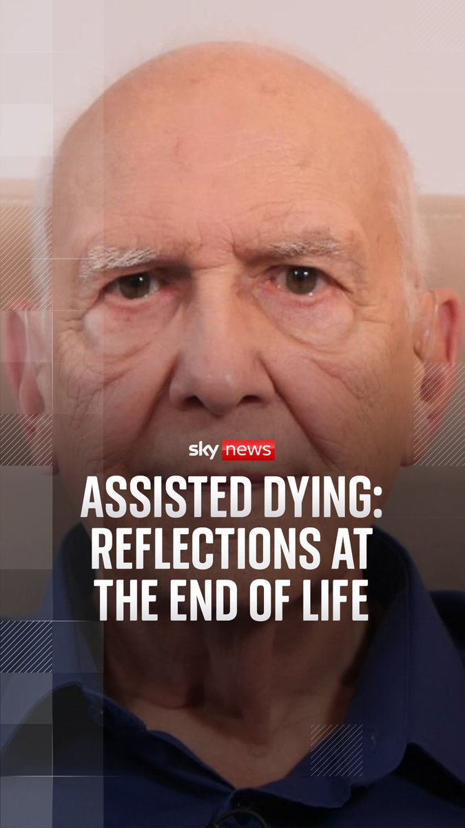 Sky News has been following the journeys of two people given six months to live and on opposing sides of the assisted dying bill debate. Clare supports the bill and Philip is a staunch opponent. Philip sadly died on Wednesday morning Full story ➡️