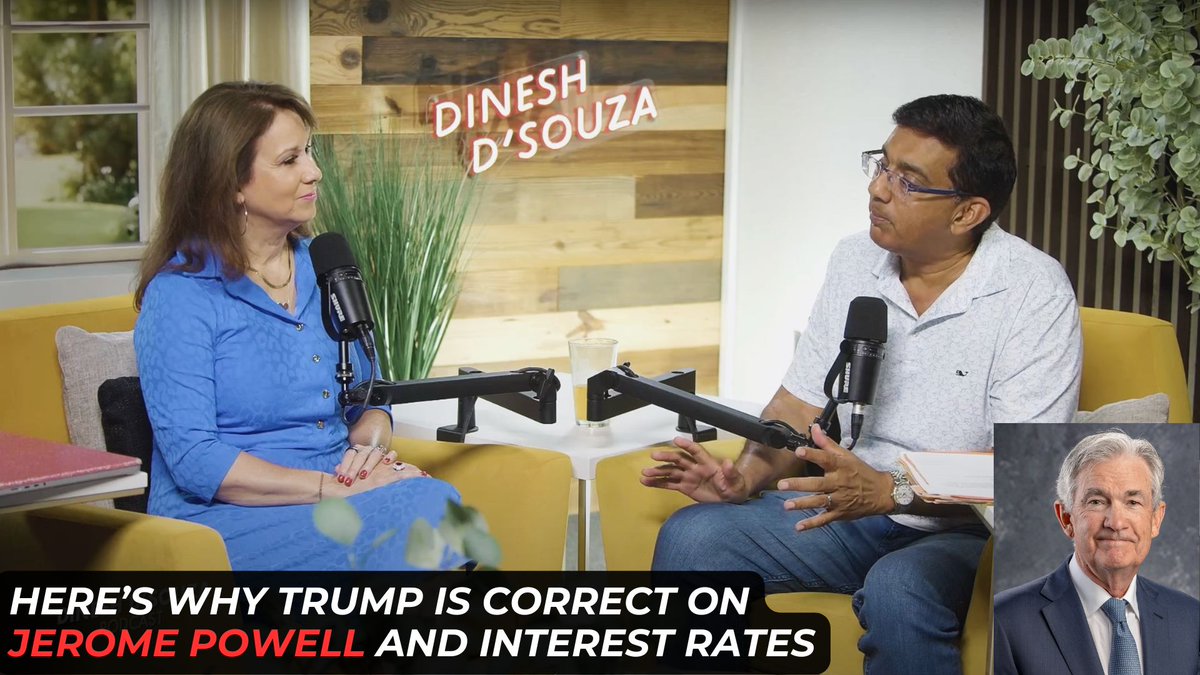 Here’s why Trump is correct on Jerome Powell and his refusal to lower interest rates. @debber66