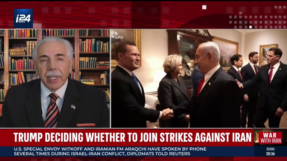 .Amir Hamidi, Ph. D.: 'This is not a war between two nations... The Iranian people never chose to fund Hamas or build secret nuclear sites. This is Khamenei's war, not theirs.' Benita Levin
