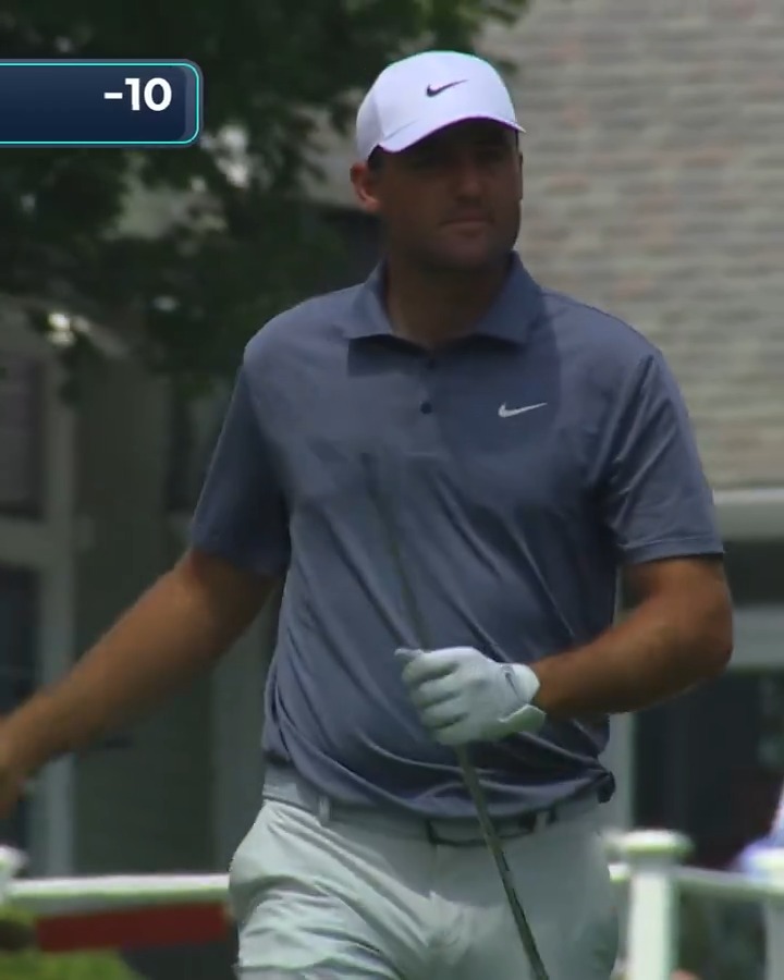 The leaderboard is STACKED heading into the weekend TravelersChamp 👀 T1. Justin Thomas (-9) T1. Scottie Scheffler T1. Tommy Fleetwood 4. Jason Day (-8) T5. Denny McCarthy (-7) T5. Austin Eckroat