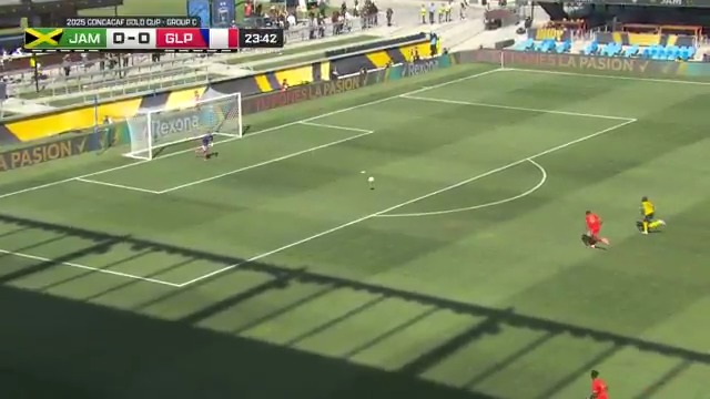Leon Bailey hits the post AGAIN... this time from beyond midfield 🤯