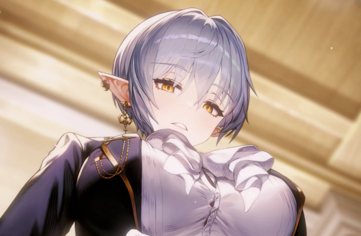 グルトークでのヴェイラが、ついにフルボイス化!㊗️🎉 ヴェイラのボイスは、#直田姫奈 さんに担当して頂きました!✨ 絆の客にばかり気を取られず、ぜひ、ヴェイラにも注目してみてくださいね! #ブラダス2 #ブラウンダスト2