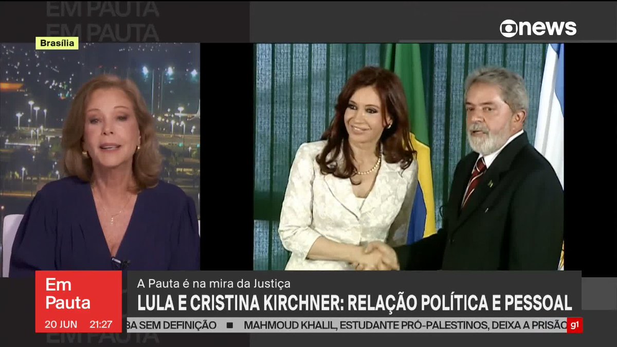 “A relação entre Milei e Lula não vai melhorar nem piorar, porque é ruim, é deteriorada e não tem como melhor, então isso é o de menos. (...) Não é uma questão que preocupe muito Lula ou mesmo o Itamaraty, a diplomacia, porque não vai fazer muita diferença nas relações entre os dois governos e entre os dois países. Até porque a relação entre os dois países se impõe”, diz Eliane Cantanhêde ao analisar se o possível encontro do presidente Lula com Cristina Kirchner pode afetar, de alguma forma, a relação com o atual presidente da Argentina, Javier Milei. ➡ Assista ao #EmPauta: #GloboNews