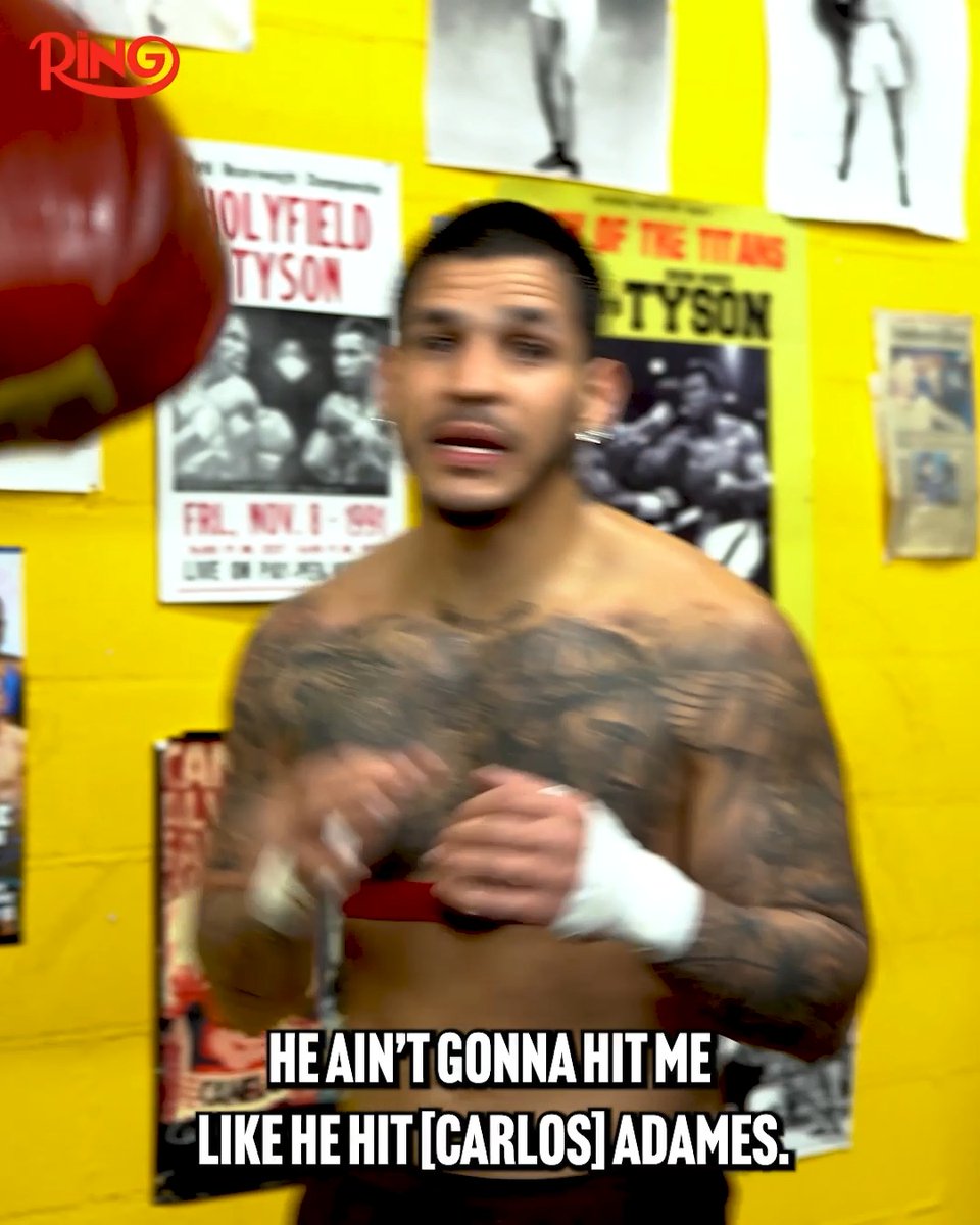 🗣️ "You ain't going to hit me with that!" Edgar Berlanga sends a fiery message to Hamzah Sheeraz 😳 Ring III live on DAZN l July 12th in New York 🥊 🎟️ Get your tickets now: