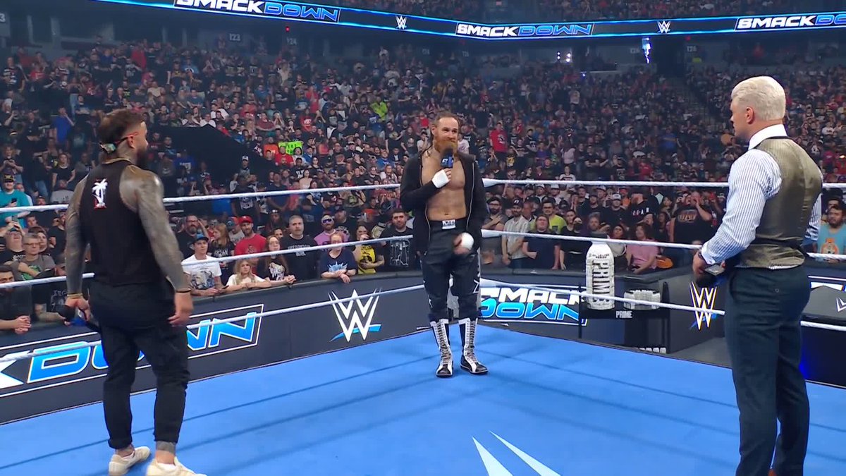 "It is time for me to finish my story." It's Sami Zayn's time! 😤 #SmackDown