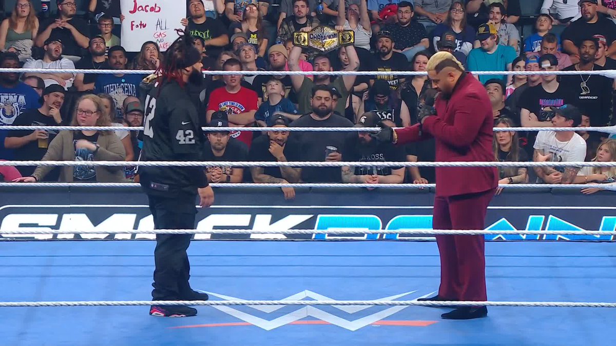 "I love you, Jacob" Now say it back! #SmackDown