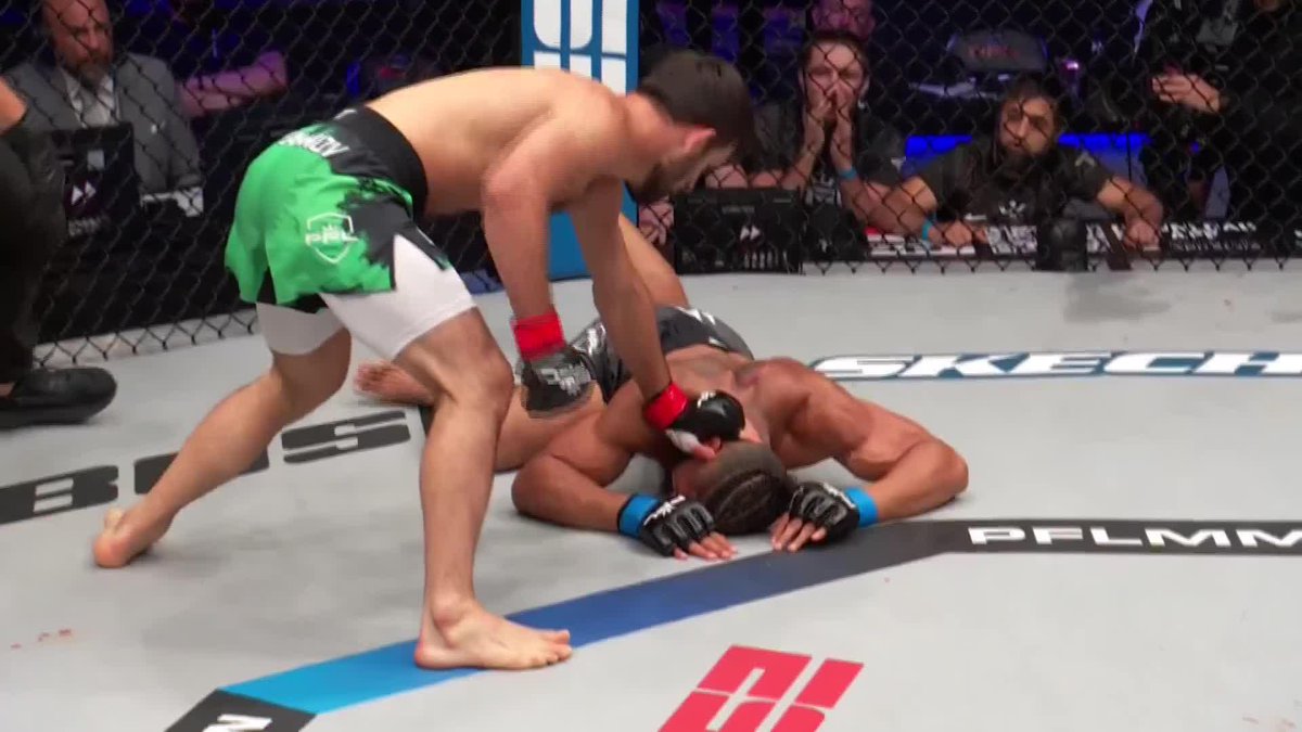 A first-round masterclass for Gadzhi Rabadanov. #PFLWorldTournament LIVE NOW 🇺🇸 ESPN & ESPN+ 🌎