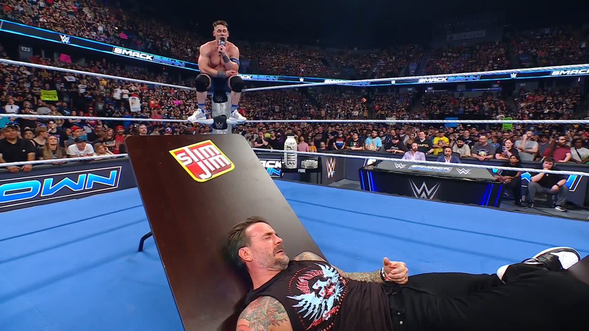 We're speechless... player/coach John Cena #SmackDown