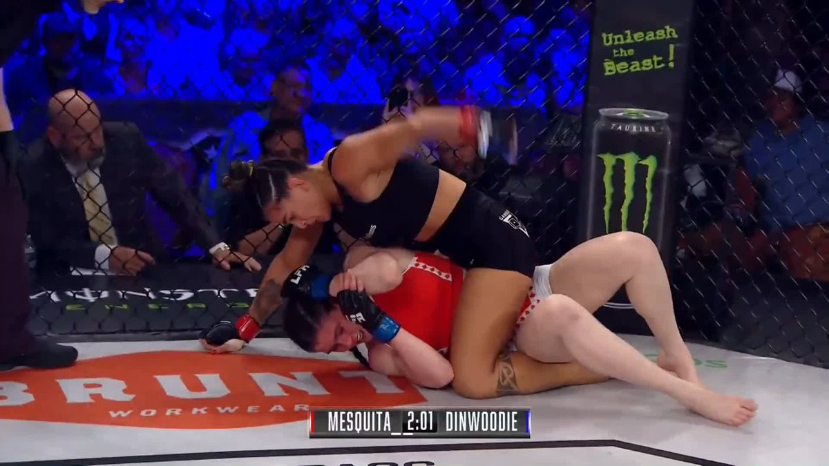 THATS IT!! BEA MESQUITA IS THE LFA WOMENS BANTAMWEIGHT CHAMPION!! #LFA211