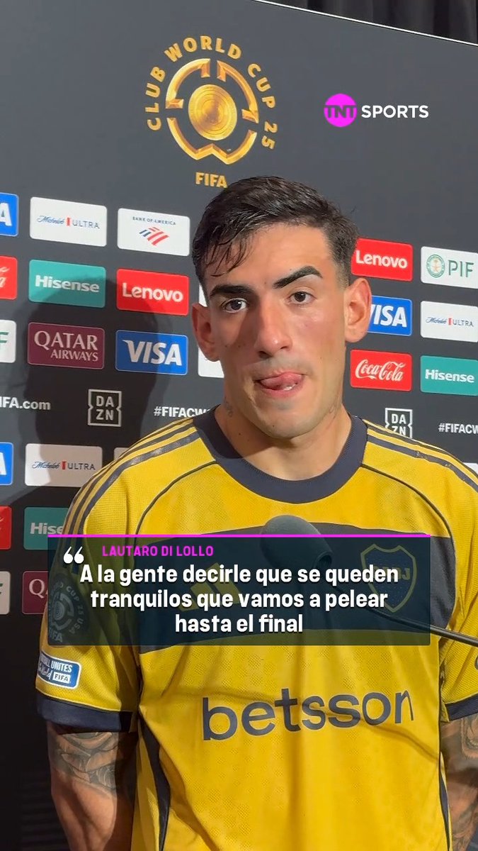 🗣️#DiLollo: “A la gente que nos vino a acompañar, que se queden tranquilos, que vamos a pelear hasta el final”.