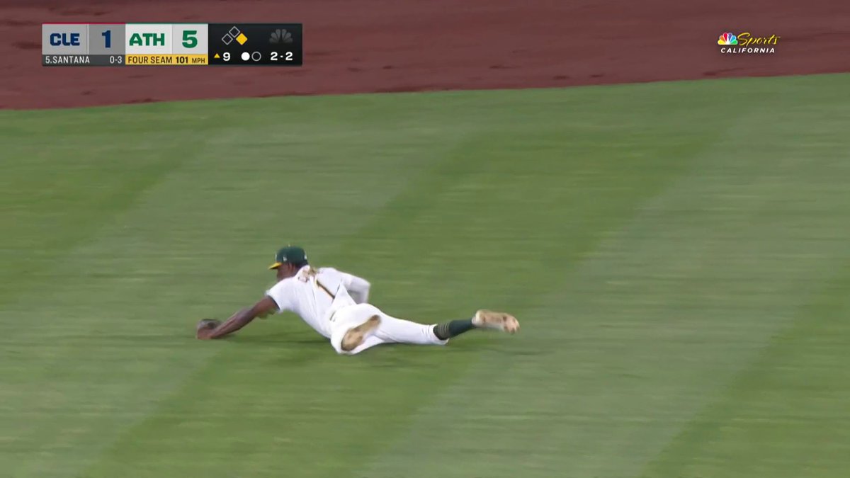 DENZEL CLARKE DID IT AGAIN (via Athletics on NBCS)