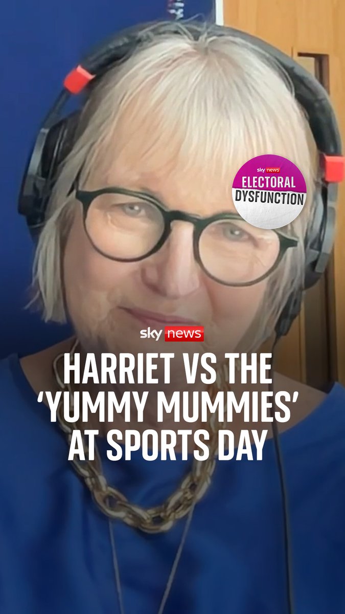 'I was the only granny on the start line!' Harriet Harman got involved at her granddaughter's sports day but was surprised to be racing uphill against 'bionic yummy mummies'. Listen to her, Beth Rigby and Ruth Davidson on Sky's Electoral Dysfunction