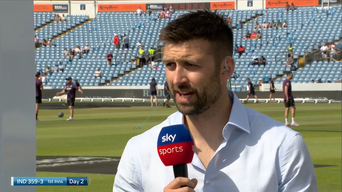 🗣️ "I didn't expect it to be so dominated by India" Mark Wood shares his thoughts on day one of the first Test 💭