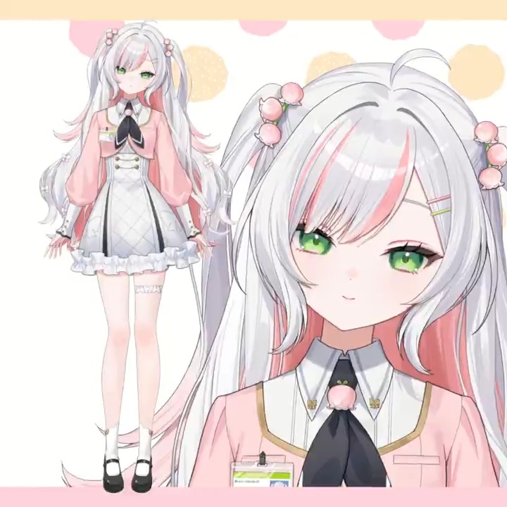 【お仕事】 Re:AcT所属(#Re_AcT_)鈴花いのり様(#InoriSuzuhana)のモデリングを担当させていただきました! Youtube→ イラスト:nima様 #n_n_nima #鈴花いのり #Live2D #VTubeStudio
