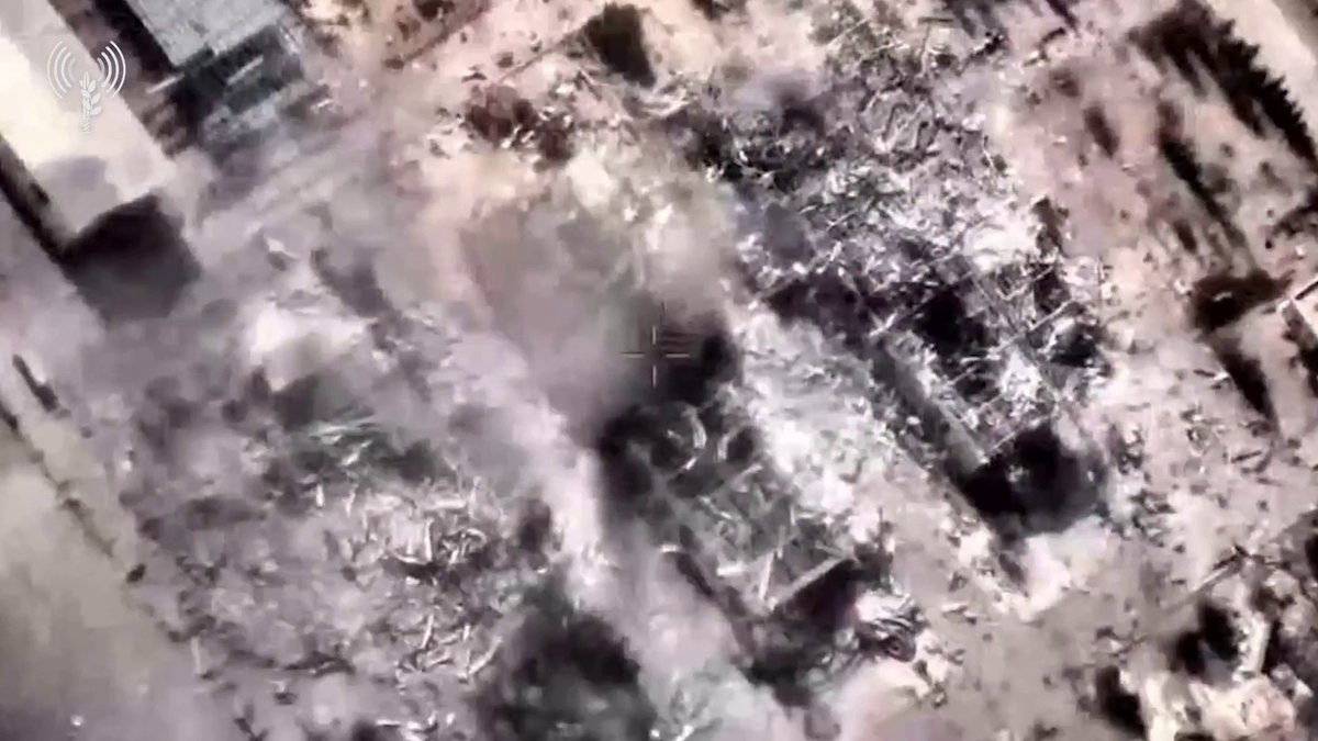WATCH: The smoldering ruins of Iran's Isfahan nuclear site after the IAF struck it for the second time since the beginning of Operation Rising Lion