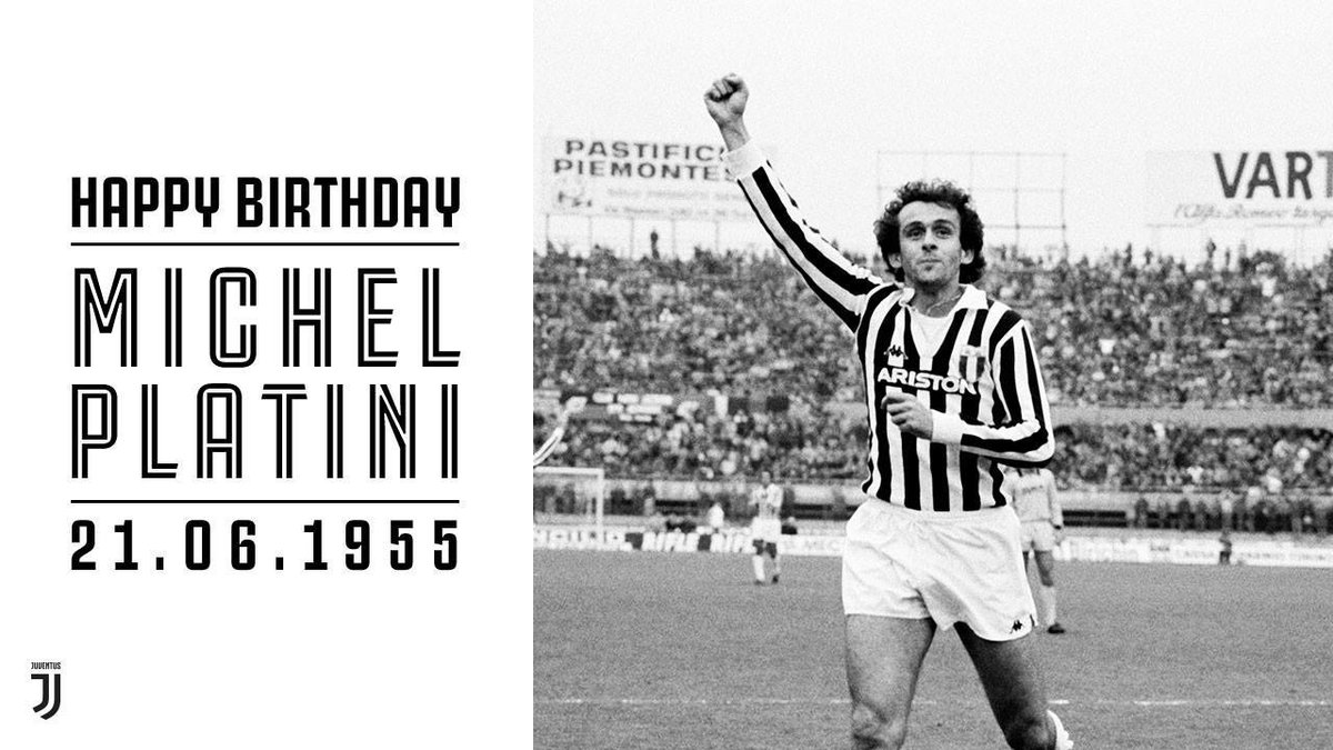 Happy Birthday, Michel Platini! His stats & honors at Juve: 👕223 games ⚽️104 goals 🎯49 assists 🏆 2x Scudetti 🏆 1x European Cup 🏆 1x Cup Winners’ Cup 🏆 1x UEFA Super Cup 🏆 1x Intercontinental Cup 🏆 1x Coppa Italia 🟡 3x Ballon d’Or