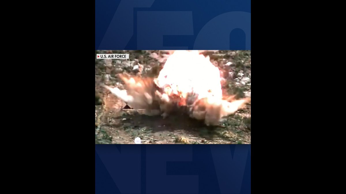 .Joey Jones and Griff Jenkins analyze how U.S. Air Force's infamous 'bunker-buster' bombs could potentially work against Iranian targets.