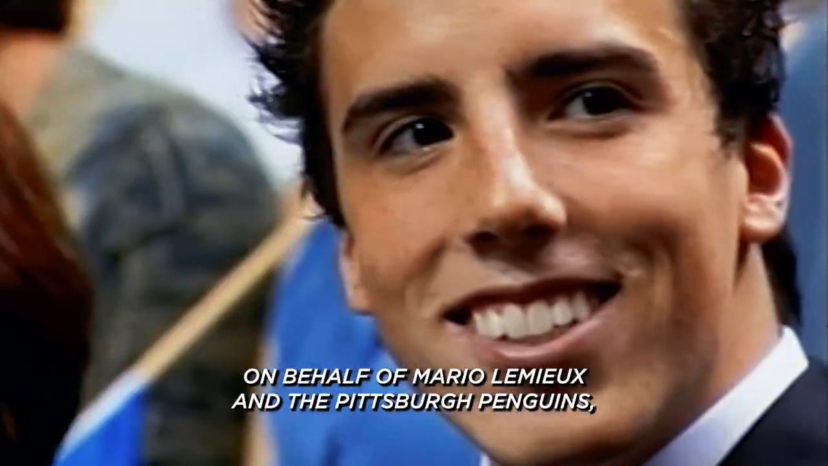 On this day in 2003, the Penguins selected Marc-Andre Fleury with the first overall pick in the NHL Draft... and the rest was history 🌸 Read more: