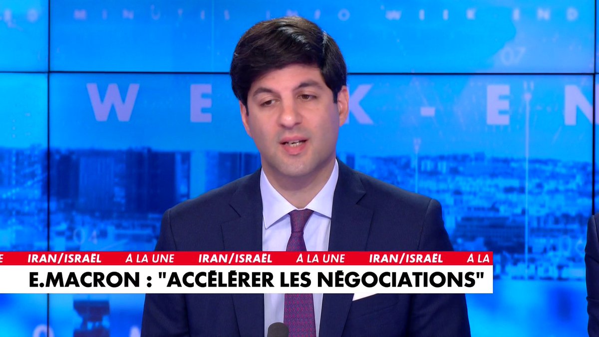 «Il ne faudrait pas que les Européens soient les marionnettes du régime islamique», alerte Sahand Saber à propos de la guerre au Proche-Orient, dans #180MinutesInfo